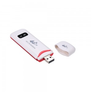 4G Portable Mini Wifi Router Usb Modem 100Mbps LTE FDD With SIM Card Slot(White)